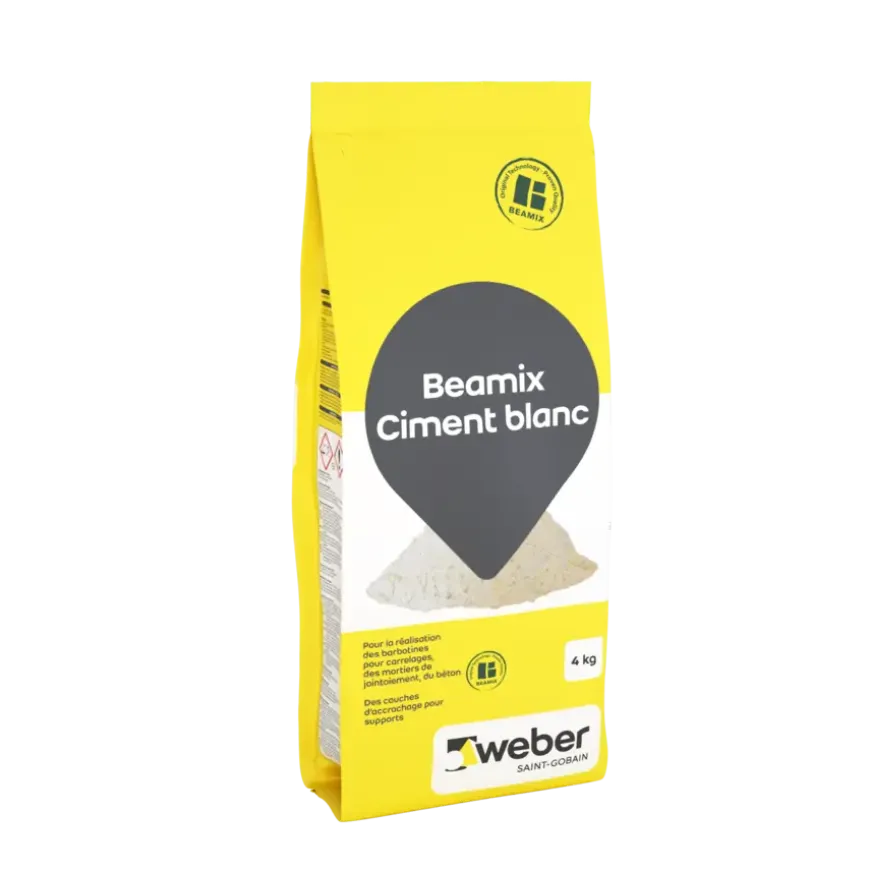 Weber Beamix cement wit 4 kg