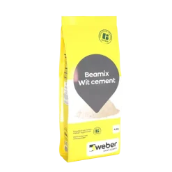 Weber Beamix cement wit 4 kg