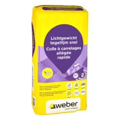 Weber Saint-Gobain Weber Beamix lichtgewicht tegellijm snel 15 kg
