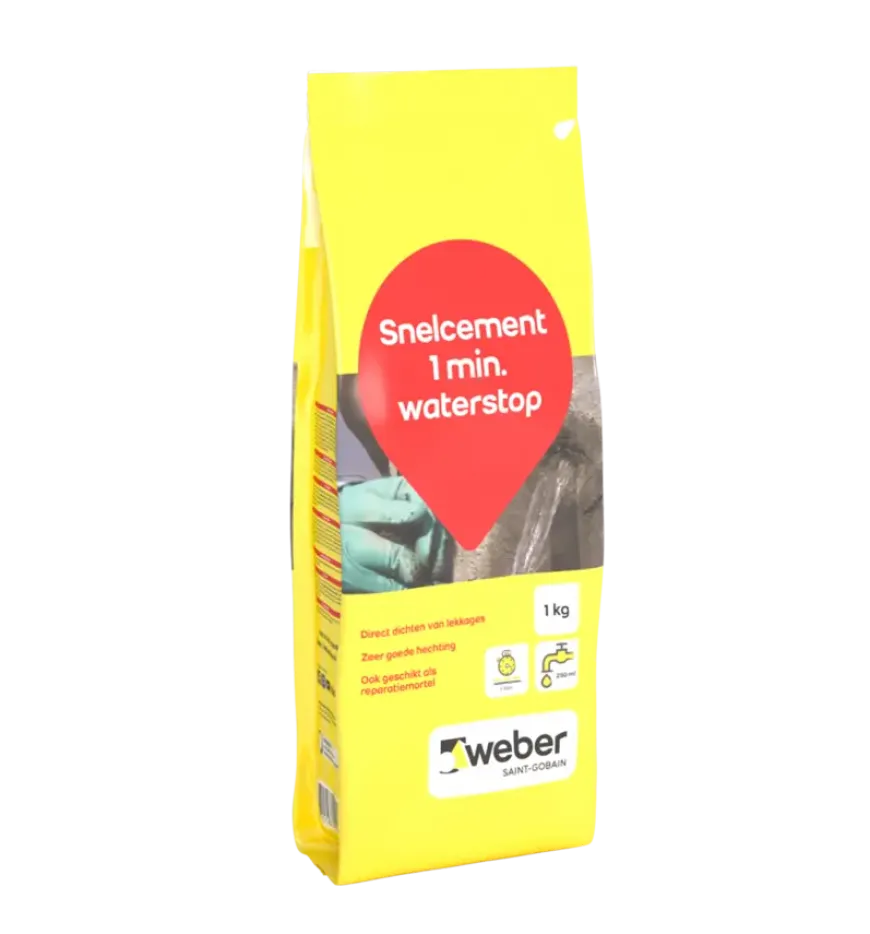 Weber Beamix repair snelcement waterstop 1 kg