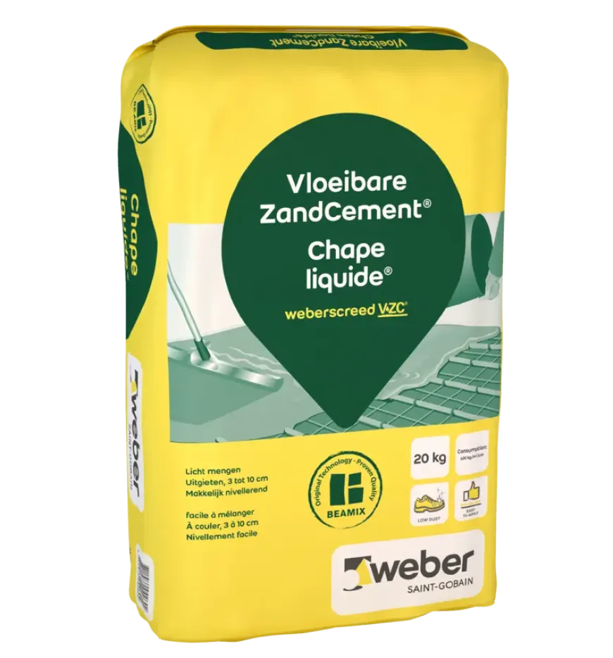 Weber Beamix vloeibare zandcement 20 kg