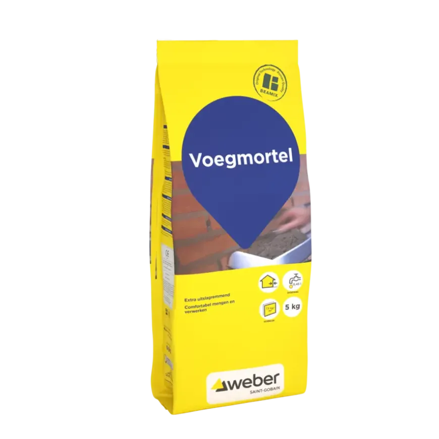 Weber Beamix voegmortel grijs 5 kg