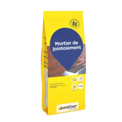Weber Beamix voegmortel lichtgrijs 5 kg