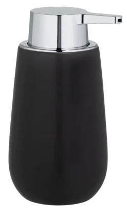 Geen Wenko keramische zeepdispenser Badi zwart