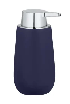 Geen Wenko keramische zeepdispenser Badi donkerblauw