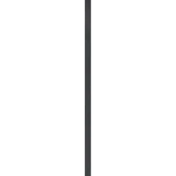 Werkblad ASQ28 260x80cm Rio Zwart