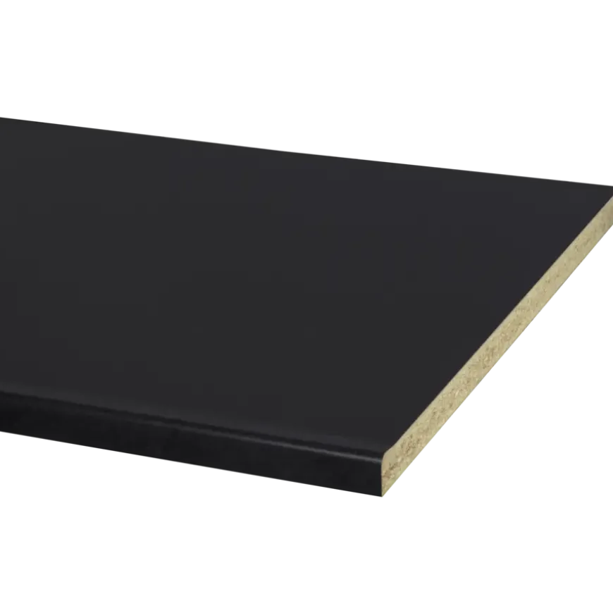 Werkblad ASW28 265x60cm Rio Zwart