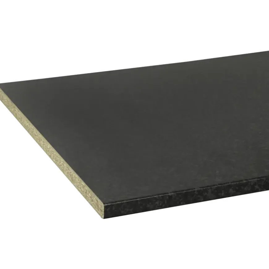 Werkblad AS28 175x60cm Nero Brasil