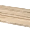 Werkblad eiken 126x61 cm 26 mm