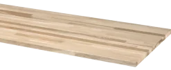 Werkblad eiken 126x61 cm 26 mm