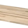 Werkblad massief eiken 250x61 cm 26 mm