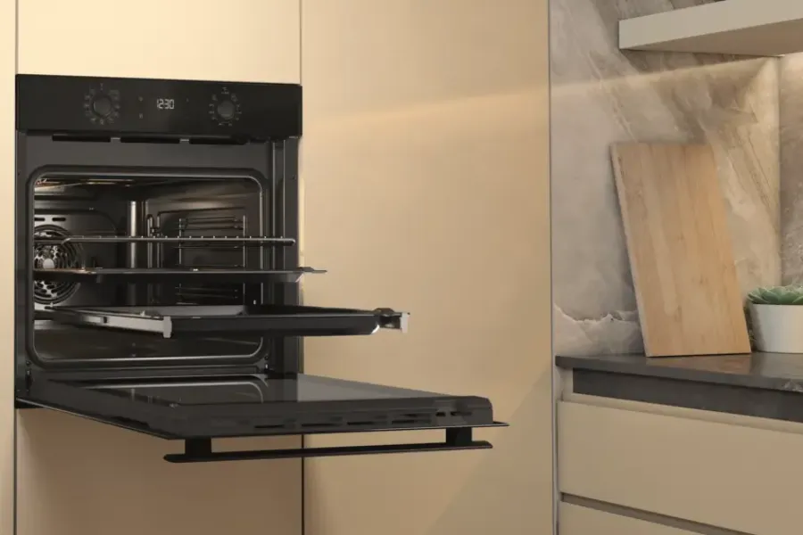 Whirlpool Oven multifunctioneel 60cm zwart hydrolyse