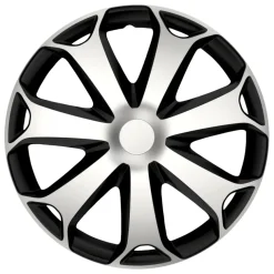 Wieldoppenset 14" Gorecki Mega zilver / zwart