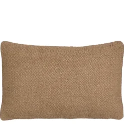 Geen Woven kussen beige - l55xb35xh10cm