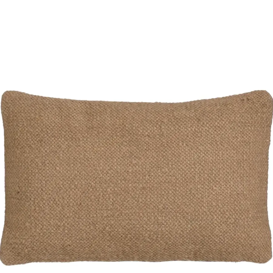 Geen Woven kussen beige - l55xb35xh10cm