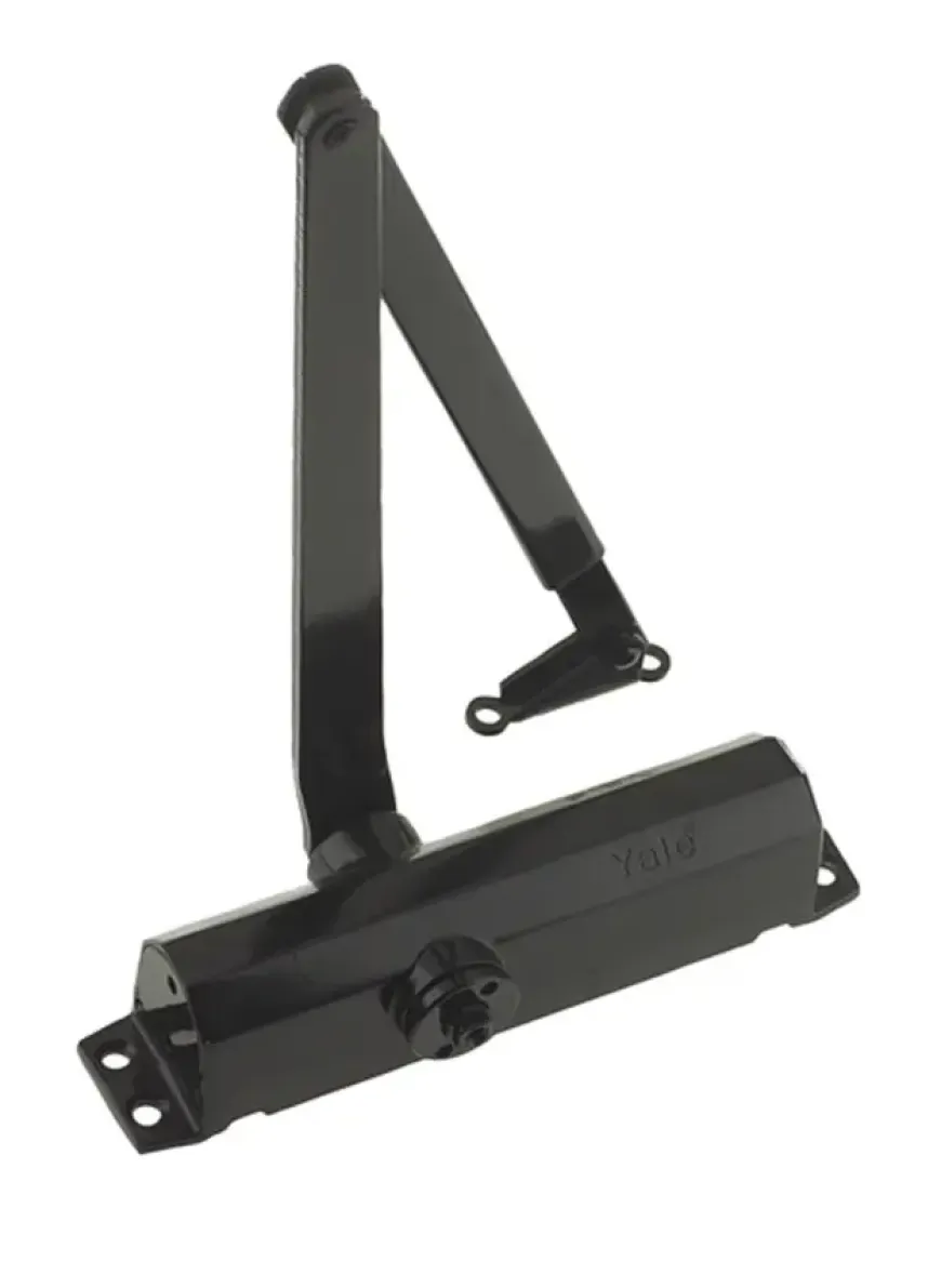 Yale Deurdranger 300-series 80 kg zwart