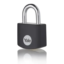 Yale Hangslot aluminium 25 mm zwart