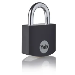 Yale Hangslot aluminium 32 mm zwart