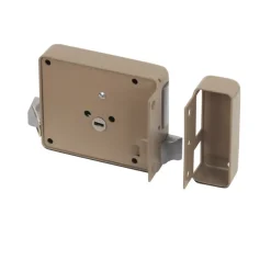 Yale Oplegslot met Buitencilinder Los Grijs Gelakt 615-50mm