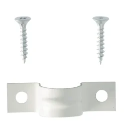 Zadel metaal 3/4'' met schroeven (50 stuks)
