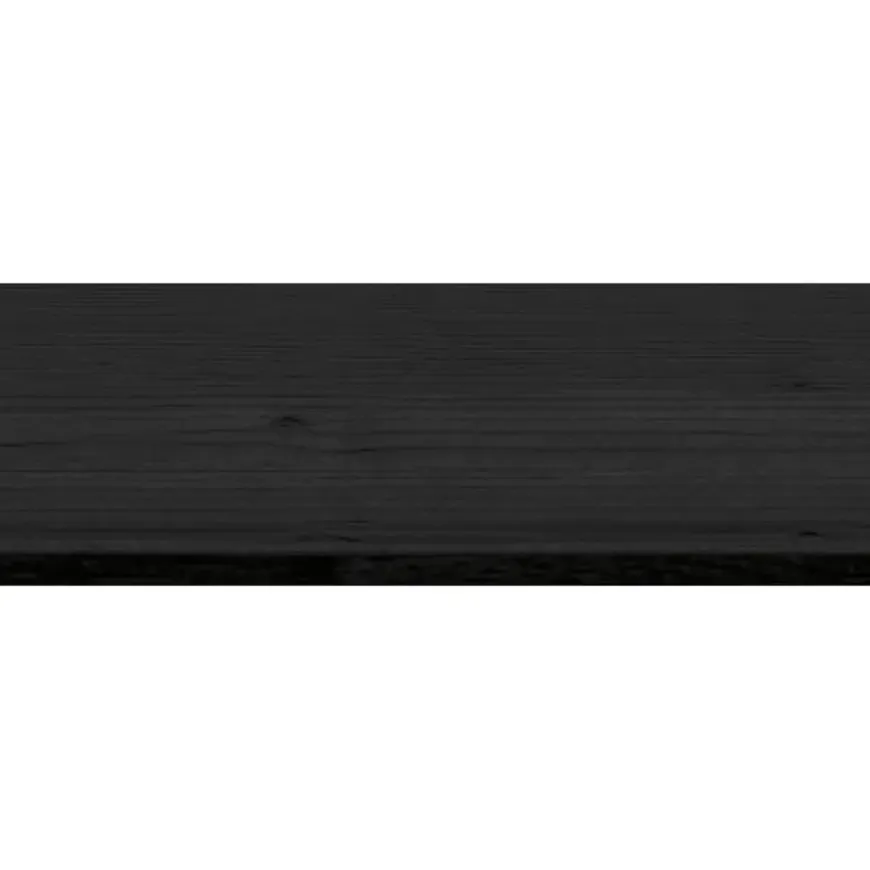 Zweeds rabat vuren hout zwart 1,2/2,7 x 19 x 240 cm